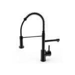 Ellsi 3 in 1 Hot Water Kitchen Sink Mixer with Handset Matt Black