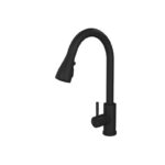 Ellsi Luxr Kitchen Mixer Tap with Pull Out Matt Black
