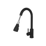 Ellsi Luxr Kitchen Mixer Tap with Pull Out Matt Black