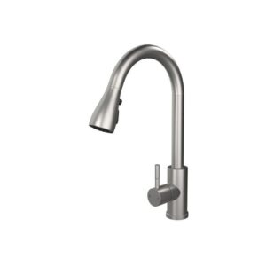 Ellsi Luxr Kitchen Mixer Tap with Pull Out Brushed Steel