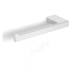 Essentials Urban Square Toilet Roll Holder without Cover Left