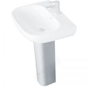 Essential Lily Full Pedestal Only White