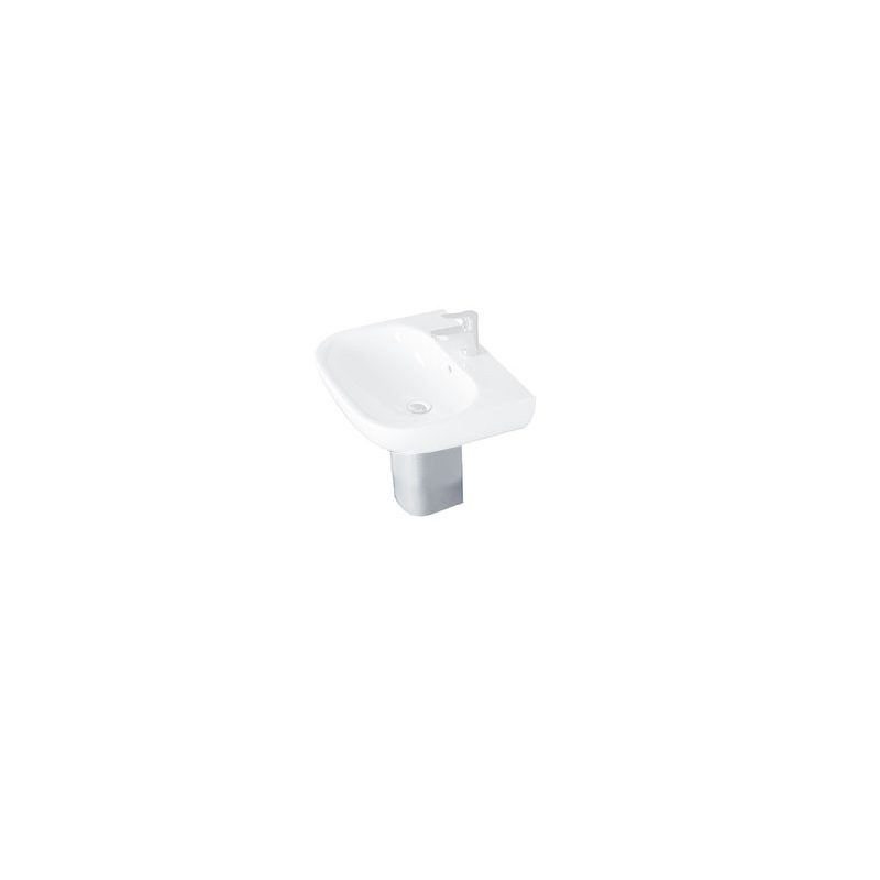 Essential Lily Semi Pedestal Only White