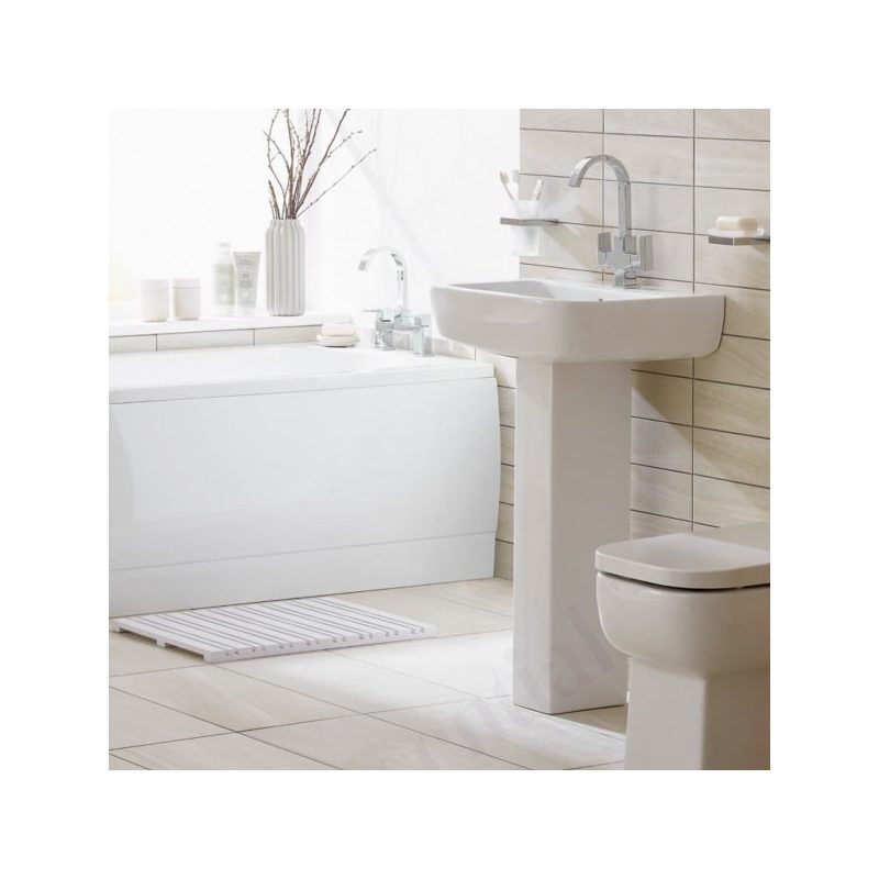 Essential Orchid Pedestal Basin Only 520mm 1 Tap Hole White