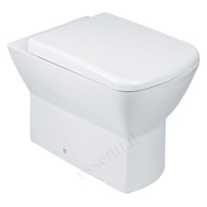 Essential Jasmine Back To Wall Pan Only White