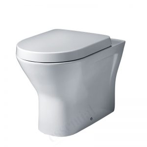Essential Ivy Back to Wall Pan & Soft Close Seat Pack White