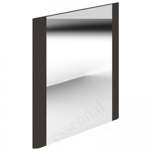 Essential Vermont Bathroom Mirror 600x600mm Dark Grey