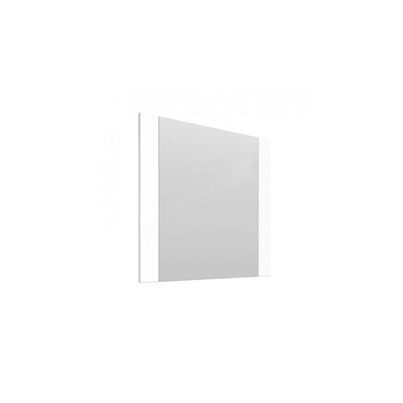 Essential Vermont White Gloss Square Mirror 600mm