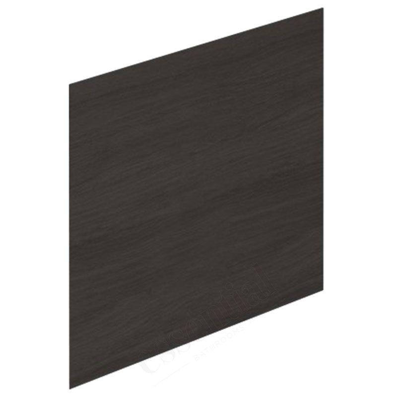 Essential Vermont MDF Showerbath End Panel 700mm Dark Grey