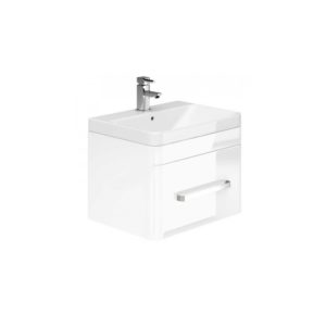 Essential Vermont Wall Unit & Basin 1 Drawer 600mm White