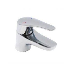 Essential Javary Mono Basin Mixer with Click Waste Chrome