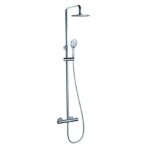 Essential Clever Urban External Thermostatic Shower Chrome