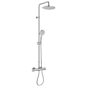 Flova Smart Exposed Thermostatic Shower with Extension & Easy Fix Kit