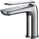 Flova Allore Single Lever Basin Mixer with Clicker Waste