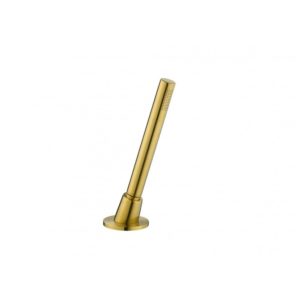Flova Round Pull Out Shower Set Brushed Brass