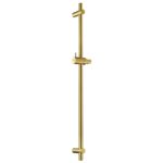 Flova Round Slide Rail Only Brushed Gold