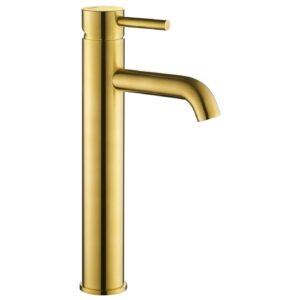 Flova Levo 308mm Single Lever Basin Mixer Brushed Gold