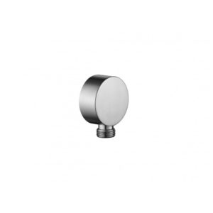 Flova Round Wall Outlet Elbow Brushed Nickel