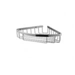 Flova 205mm Corner Rack Brushed Nickel