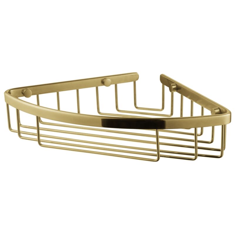 Flova Coco 205mm Corner Rack Brushed Brass Flova Coco 205mm Corner Rack Brushed Brass