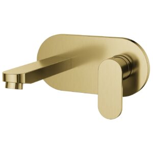 Flova Smart 2-Hole Concealed Basin Mixer Finishing Set Brushed Brass