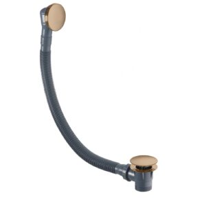 Flova Bath Clicker Waste with Overflow Brushed Bronze