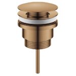 Flova Universal Basin Clicker Waste Brushed Bronze