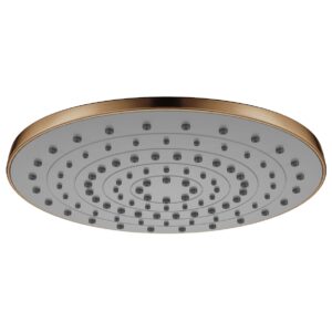 Flova Round 225mm ABS Rainshower Brushed Bronze
