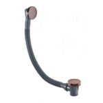 Flova Deluxe Bath Clicker Waste with Overflow Bronze
