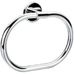 Flova Coco Towel Ring Chrome