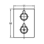 Flova Essence SmartBOX Shower Valve Finishing Kit