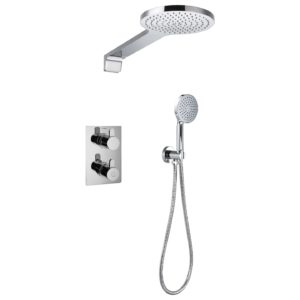 Flova Essence Thermostatic 2 Outlet Shower Set