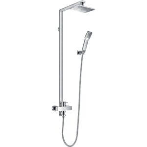 Flova Essence Shower Column with Manual Mixer, Shower & Handset