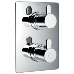 Flova Essence Concealed Thermostatic 2-Outlet Shower Trim Only