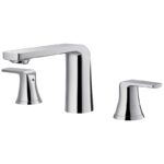 Flova Fusion 3-Hole Deck Mounted Basin Mixer