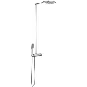 Flova Fusion Exposed Thermostatic GoClick Shower Column