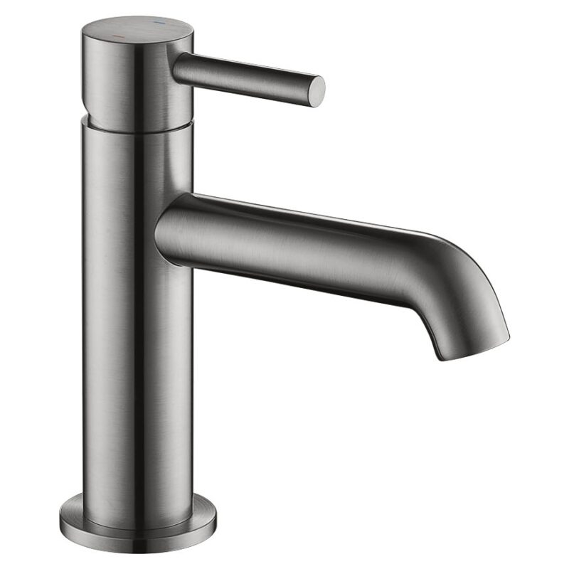 Flova Levo 162mm Single Lever Basin Mixer Gun Metal