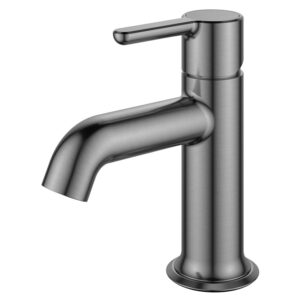 Flova Moonlight 145mm Single Lever Basin Mixer Gun Metal