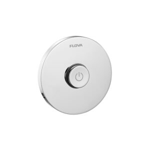 Flova GoClick Concealed On/Off Valve Round Plate