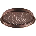 Flova Traditional Brass Rainshower 225mm Bronze