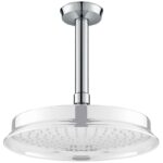 Flova Liberty Traditional Ceiling Shower Arm Chrome