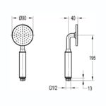 Flova Pressure Enhancing Hand Shower