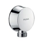Flova Liberty Brass Wall Outlet Chrome