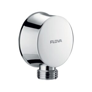 Flova Liberty Brass Wall Outlet Chrome