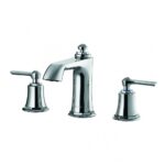 Flova Liberty 3-Hole Deck Mounted Basin Mixer Chrome