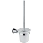 Flova Liberty Toilet Brush & Holder Chrome