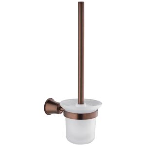 Flova Liberty Toilet Brush & Holder Bronze