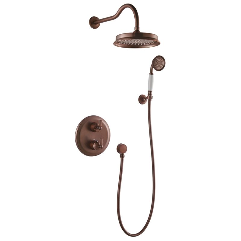 Flova Liberty 2 Way Shower Set with Handshower Kit Oil Rubbed Bronze