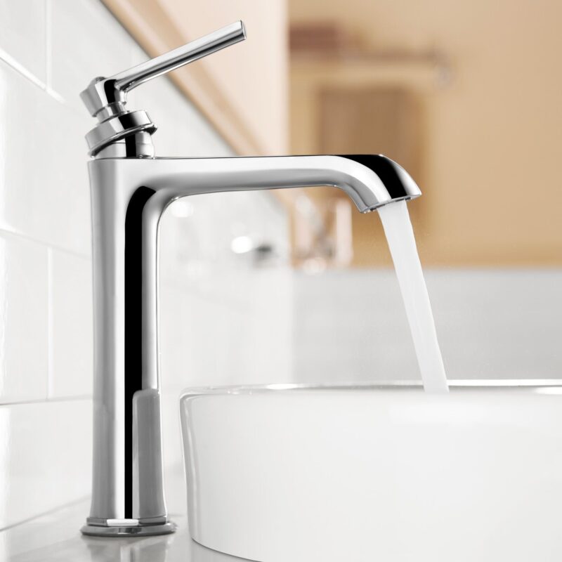 Flova Liberty Tall Mono Basin Mixer Tap Chrome