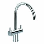 Flova Levo Two Handle Swivel Spout Monobloc Kitchen Mixer